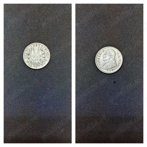 Moneda argint 10 Soldi (50 Centesimi), VATICAN, 1868