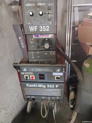 Aparat sudura cu sarma MIG 350A trifazic cu racire lichid