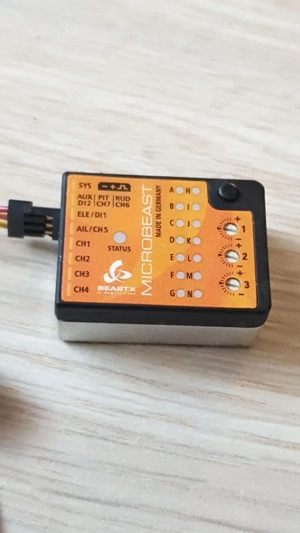 Piese elicopter: MICROBEST, Gyro FUTABA GY611