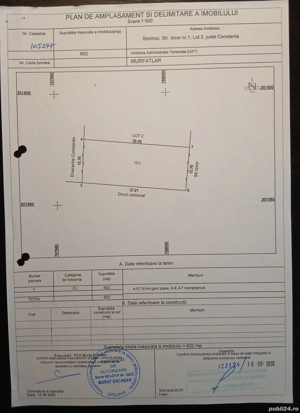 Teren intravilan de 602mp 