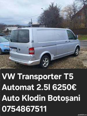 VW Transporter T5 Automat 2.5l 6250  - imagine 2