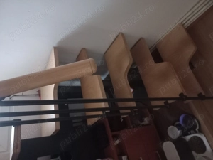 Vând scară interior lemn și metal pentru spații mici - imagine 3