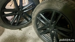 Jante negre + anvelope BMW X5 225/50 R 19 DOT 19 - imagine 4