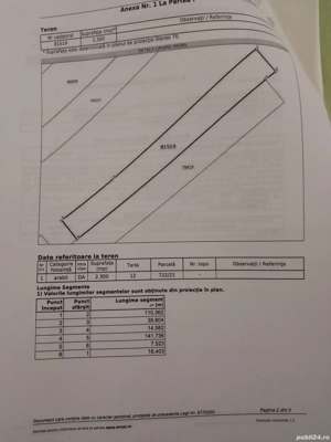 Vand 2300 m2 teren intravilan - imagine 1