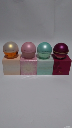 Parfumuri de damă femeie INCANDESSENCE, LOTUS, Summer Glow și BLOSSOM - Avon