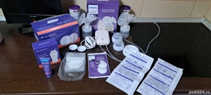 Kit pompă de sân Philips Avent Breast Pumps DUO
