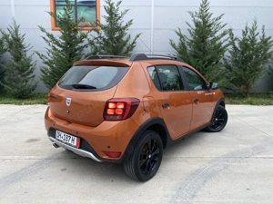  Dacia Sandero Stepway Facelift 2018 1.5 dCi Euro 6 Navi Cameră semi-piele-Germani - imagine 2