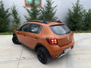  Dacia Sandero Stepway Facelift 2018 1.5 dCi Euro 6 Navi Cameră semi-piele-Germani - imagine 4