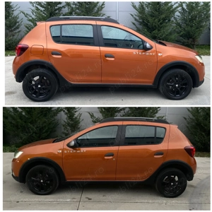  Dacia Sandero Stepway Facelift 2018 1.5 dCi Euro 6 Navi Cameră semi-piele-Germani - imagine 8