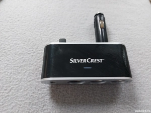 Adaptor bricheta auto USB si 3 porturi bricheta. - imagine 4