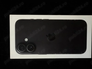Vând iPhone 16 black 128GB