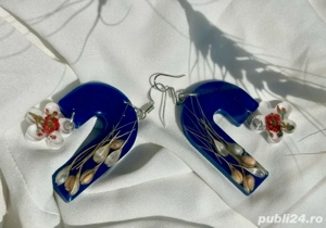 Cercei handamde din rasina epoxidica 