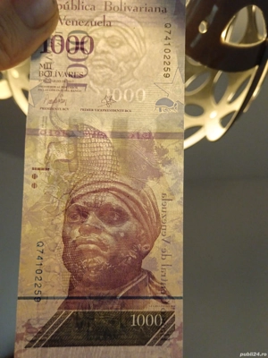 bancnote, Bolivares  - imagine 4