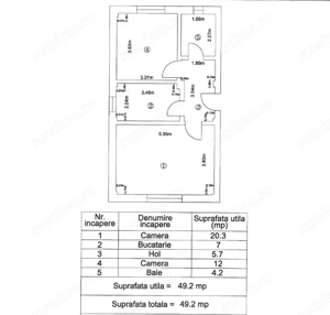 Ap. 2 camere -Prima Inchiriere-Narciselor/Uverturii-Demisol Inalt - imagine 17