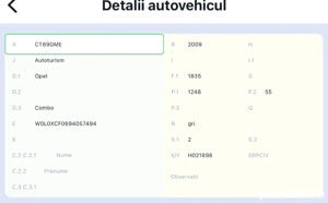 vand opel combo 2009 - imagine 2