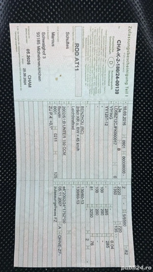 Vand scuter benzhou  - imagine 5