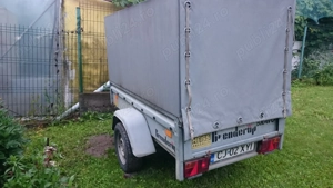 vand remorca 1000 kg, cu sistem de franare - imagine 3