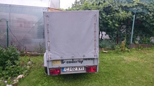 vand remorca 1000 kg, cu sistem de franare - imagine 4