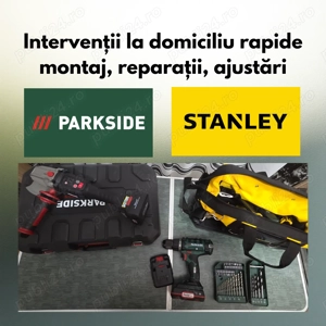 Intervenții la domiciliu   montaj, reparații, ajustări Bucuresti
