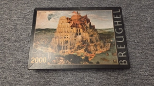 Puzzle Breughel 2000 piese - Turnul Babel
