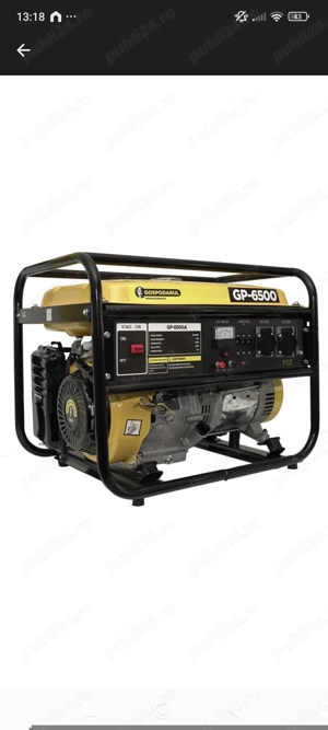 Generator curent electric monofazat Blade PMP0030.2, 13 CP, 5000 W