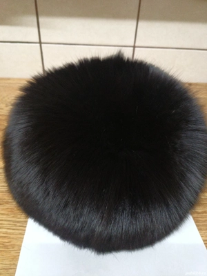 Haina si caciula de  blana de dama - imagine 5