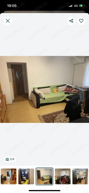 2 camere complet echipat