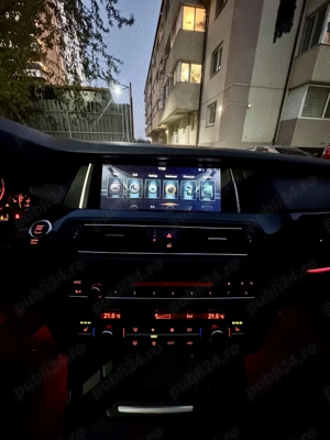 BMW F10 520d Pachet M, Navigatie, Lumini Ambientale, km reali, incalzire scaune, piele, faruri led - imagine 10