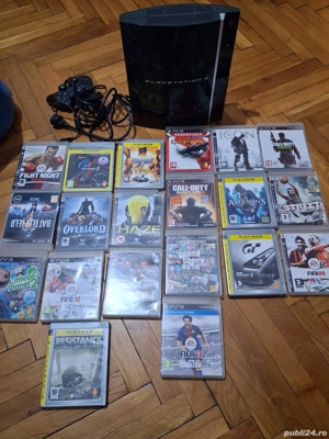 Vand PS 3 si jocuri - imagine 5