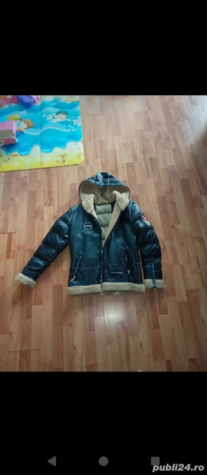 geaca piele naturala bărbați  - imagine 4