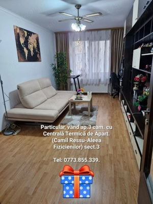 Ocazie!!!, Vând ap.3 camere (în 3 rate fără dobândă), sector 3, Matei Ambrozie. - imagine 7