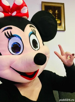 Vand costum mascota Minnie Mouse 