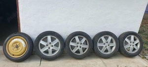 Anvelope iarna Barum  Polaris 5 185/60/15 cu jante  plus roata rezerva Bridgestone Tracompa 2