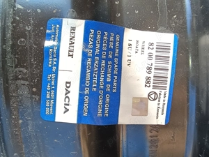 Jante otel Logan bune pentru anvelope 185/65 R15 - imagine 2