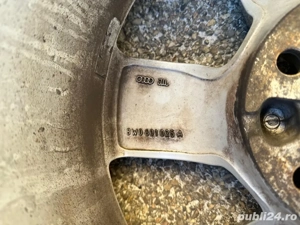 Jante 5x112 Audi originale cu anvelope M+S  205 55 R16 - imagine 2