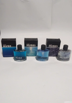 Parfumuri de bărbat MUSK+ Intense, MARINE, MINERALS - Avon