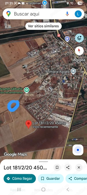 Teren de vânzare în Agigea de 400mp  - imagine 3