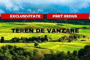 Teren intravilan in Valcele, 1400mp, front 20 ml, zona centrala
