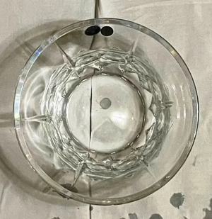 fortune bol fortune cristal fructiera bohemia nou neexpus neprafuit in cutie - imagine 3