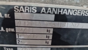 Vand remorca 2,7 t - imagine 2