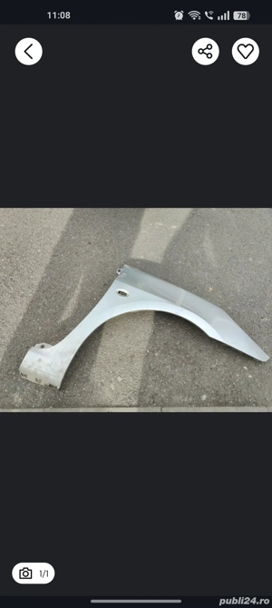 Vand aripa dreapta peugeot 307 