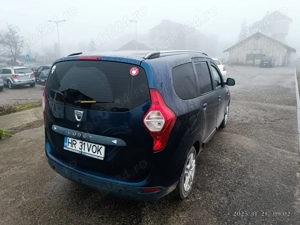 Dacia Lodgy an 2016,km 125000,benzin 1,2 turbo,125h, stare ff buna 5loc  - imagine 2