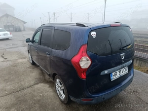 Dacia Lodgy an 2016,km 125000,benzin 1,2 turbo,125h, stare ff buna 5loc  - imagine 4