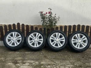 Jante aliaj*roti pe 16” Chevrolet ~ Opel cu cauciucuri iarna+vara 205x55x16 