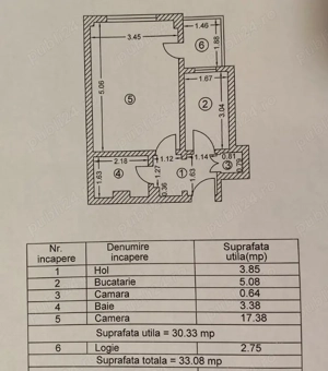 Proprietar Garsonieră Pantelimon-Ritmului, 10 min Metrou Iancului - imagine 5