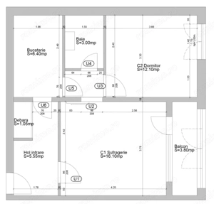 Apartament 2 Camere / 10 minute metrou Crangasi / 50 mp / CAT FRIENDLY - imagine 18