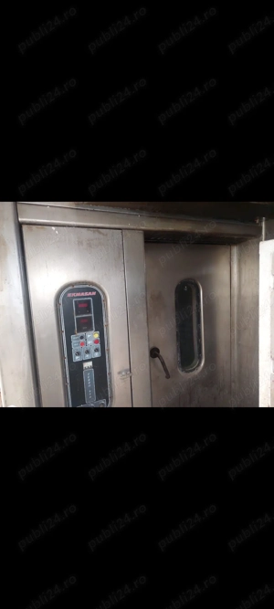 Cuptor rotativ EKMASAN Turbo 2500kg inox Se vinde ca atare piese