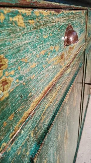 Credent recondiționat reinterpretat cu patina deosebită   unicat 