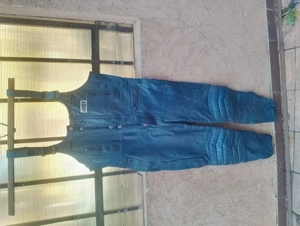 Vând pantalon- salopeta(piele)  moto - imagine 5