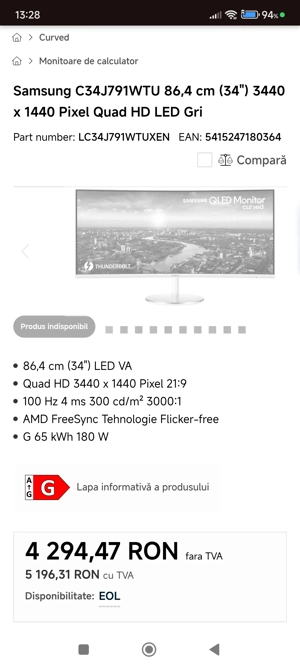 Samsung uwqhd 34 - imagine 4